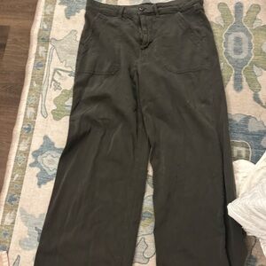 American Eagle Outfitters charcoal Stretch Pants